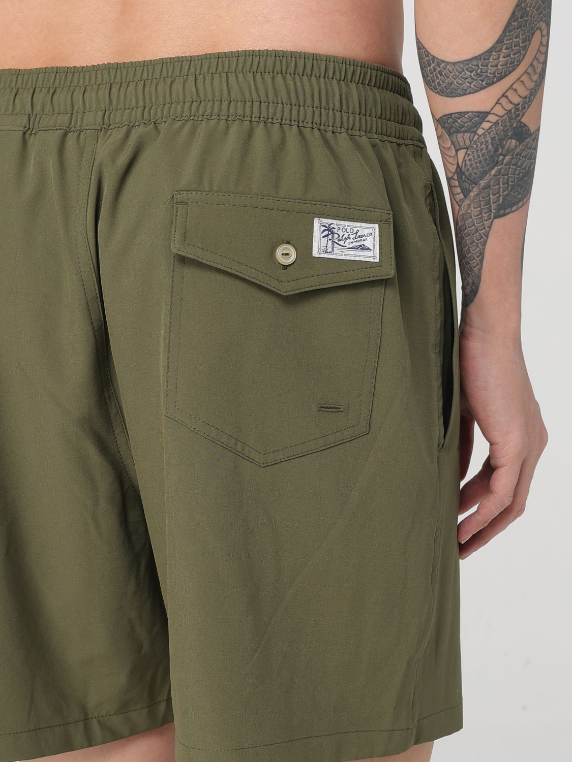 Swimsuit POLO RALPH LAUREN Men color Green