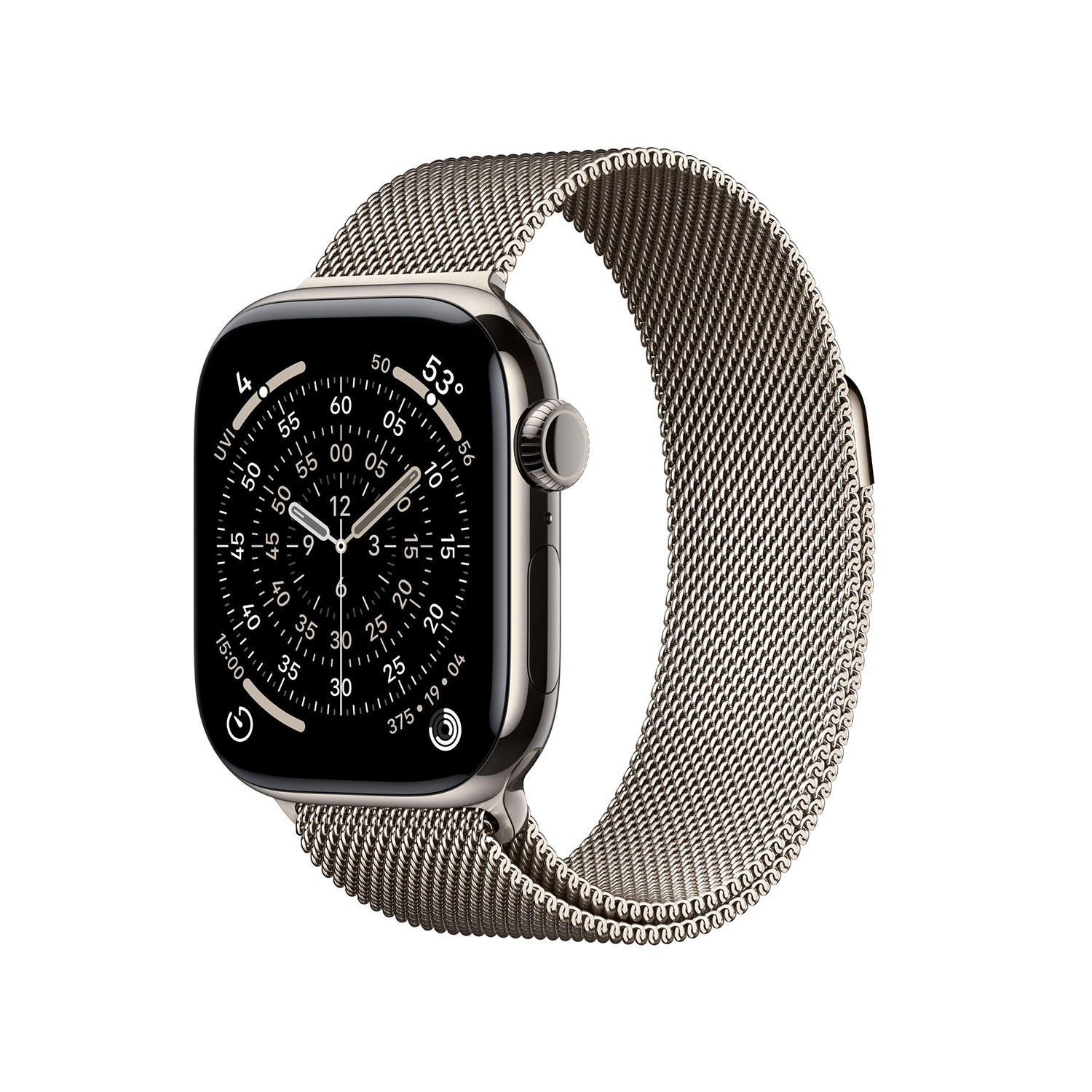 Watch Series 11 GPS + Cellular 46mm Titanium Case:- Natural