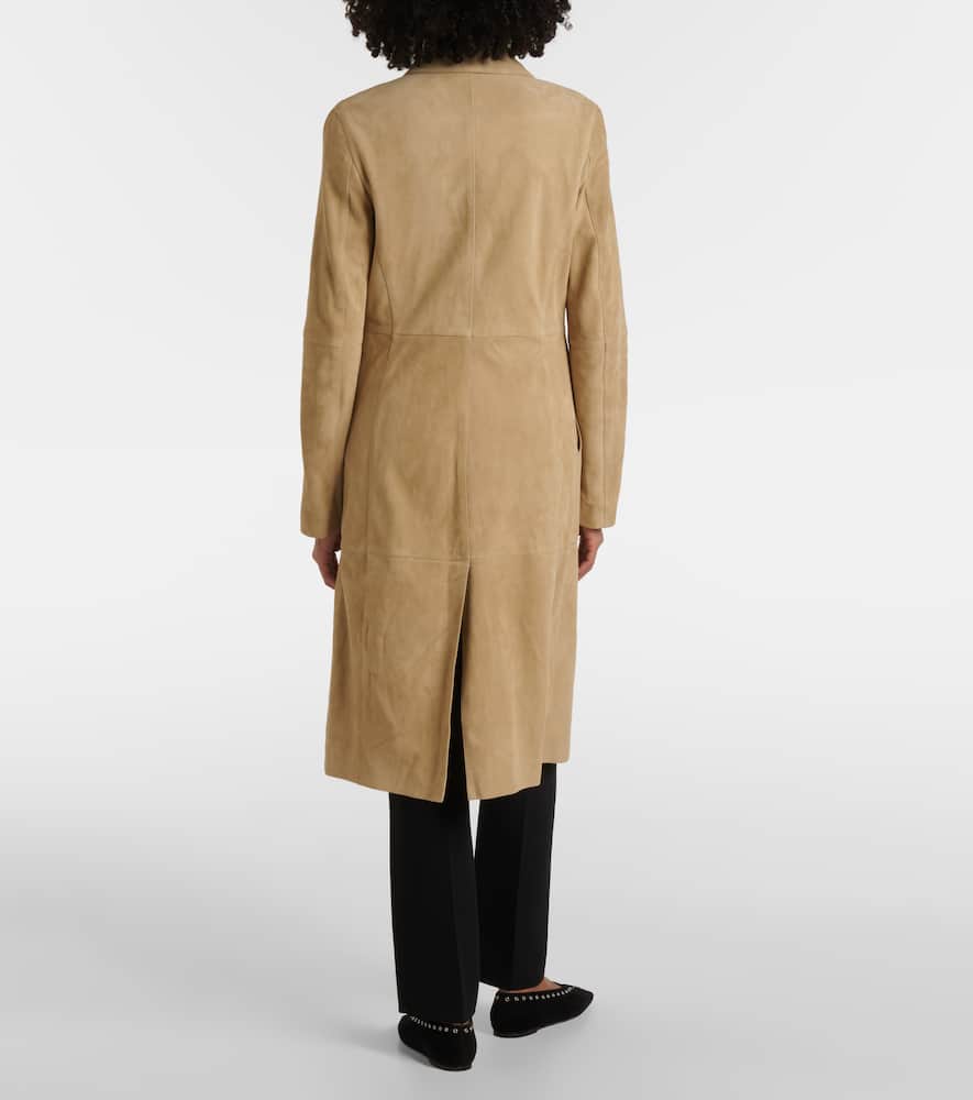 Suede coat