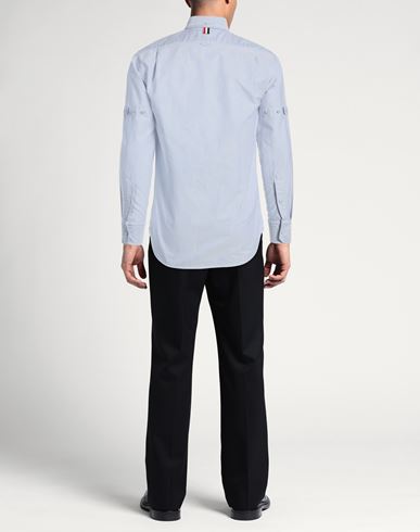 Man Shirt Light blue Size 4 Cotton