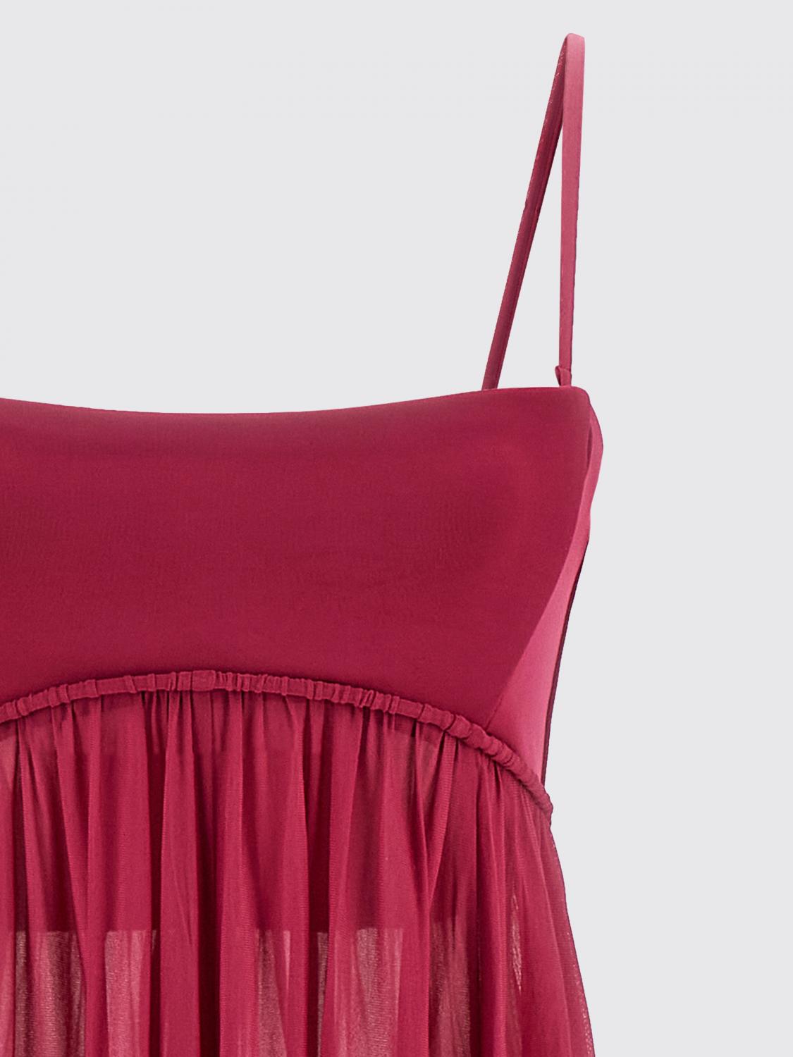 Dress Woman color Fuchsia