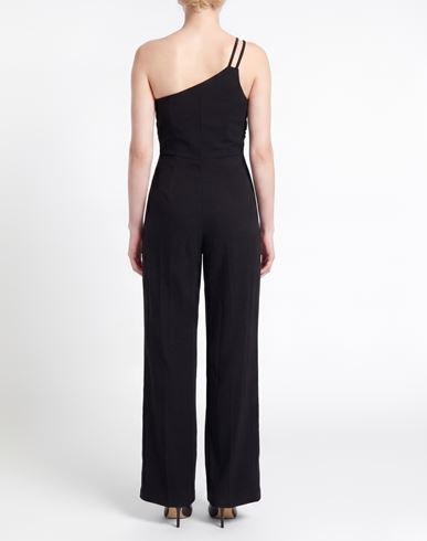 Woman Jumpsuit Black Size 4 Polyester