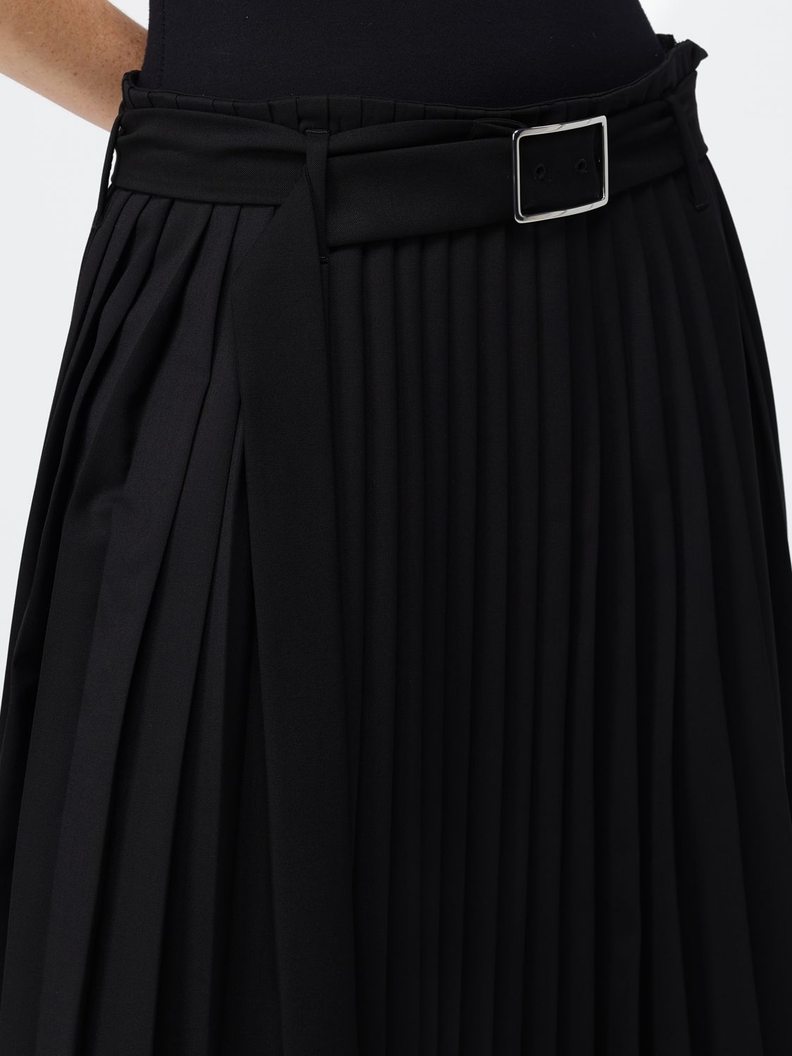 Skirt Woman color Black