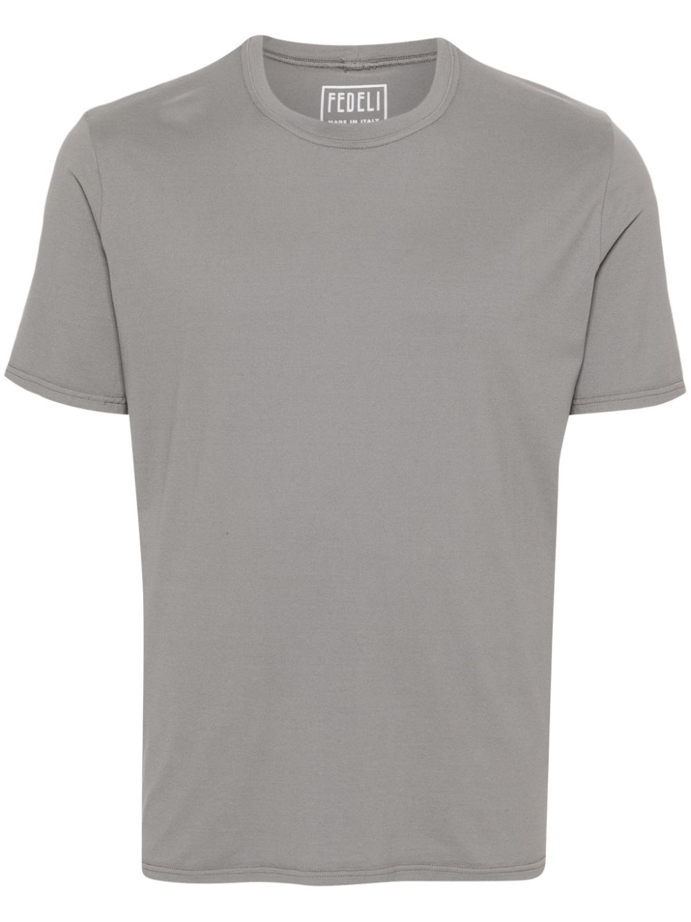 Short-sleeve cotton T-shirt - Grey