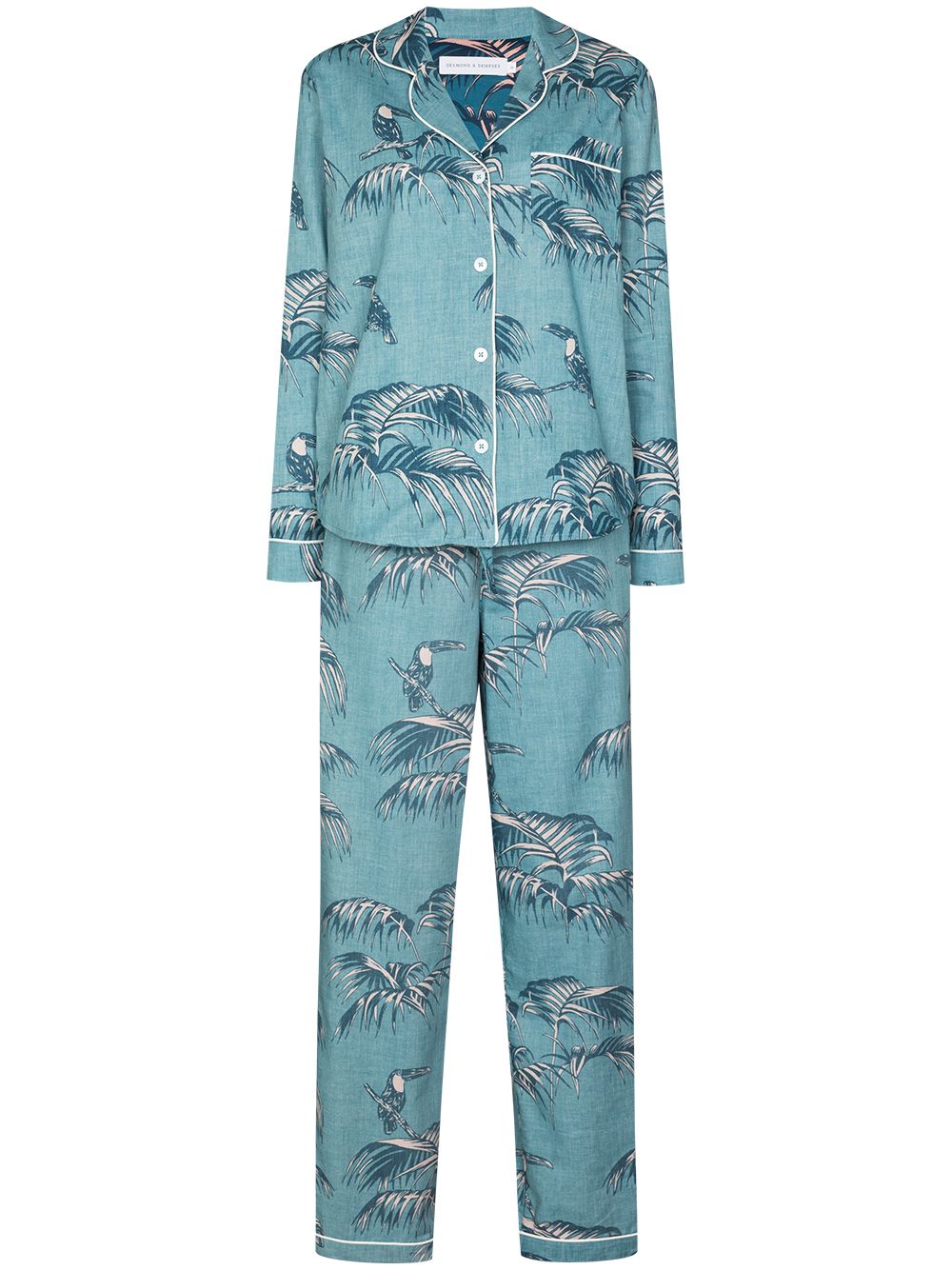 Bocas cotton pyjama set - Blue