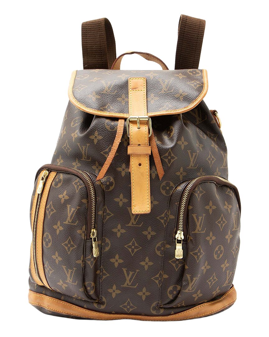 Brown Monogram Canvas Bosphore Backpack (Authentic Pre-Loved)