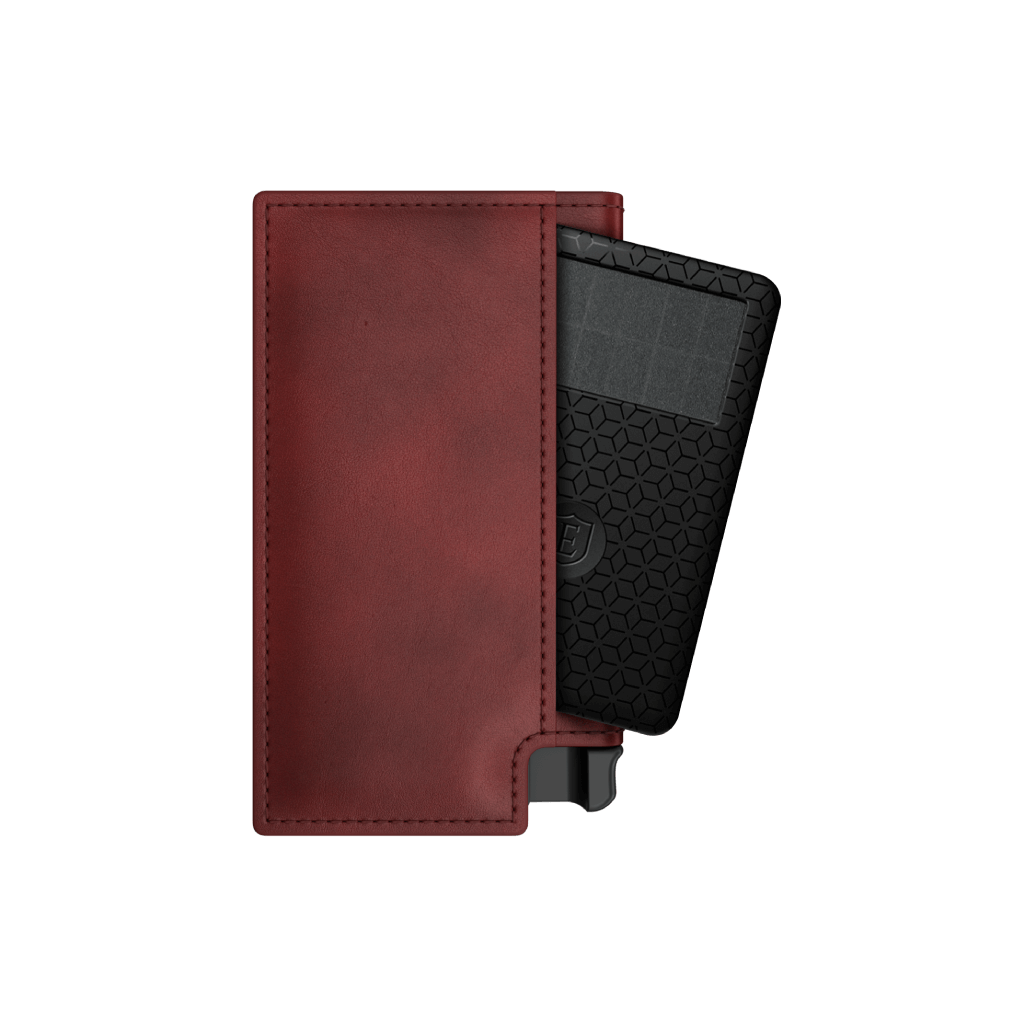 Men's Wallet - Smiley x Ekster Premium Slim Men's Wallet Trackable Wallet Leather Smart Wallet RFID Blocking