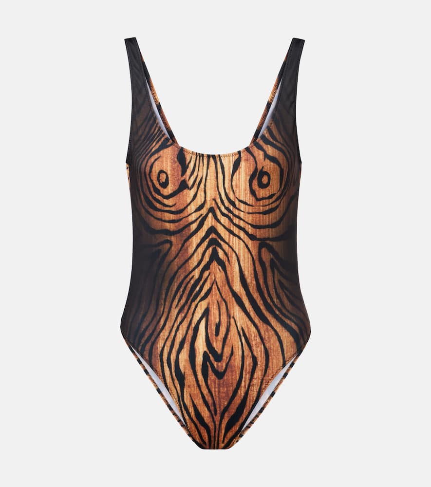 Trompe l'oeil swimsuit