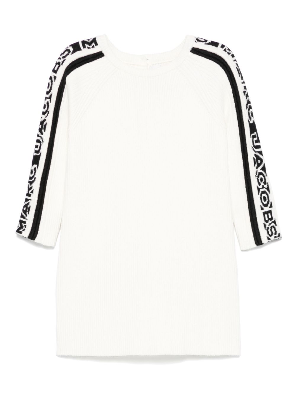 Knitted dress - White