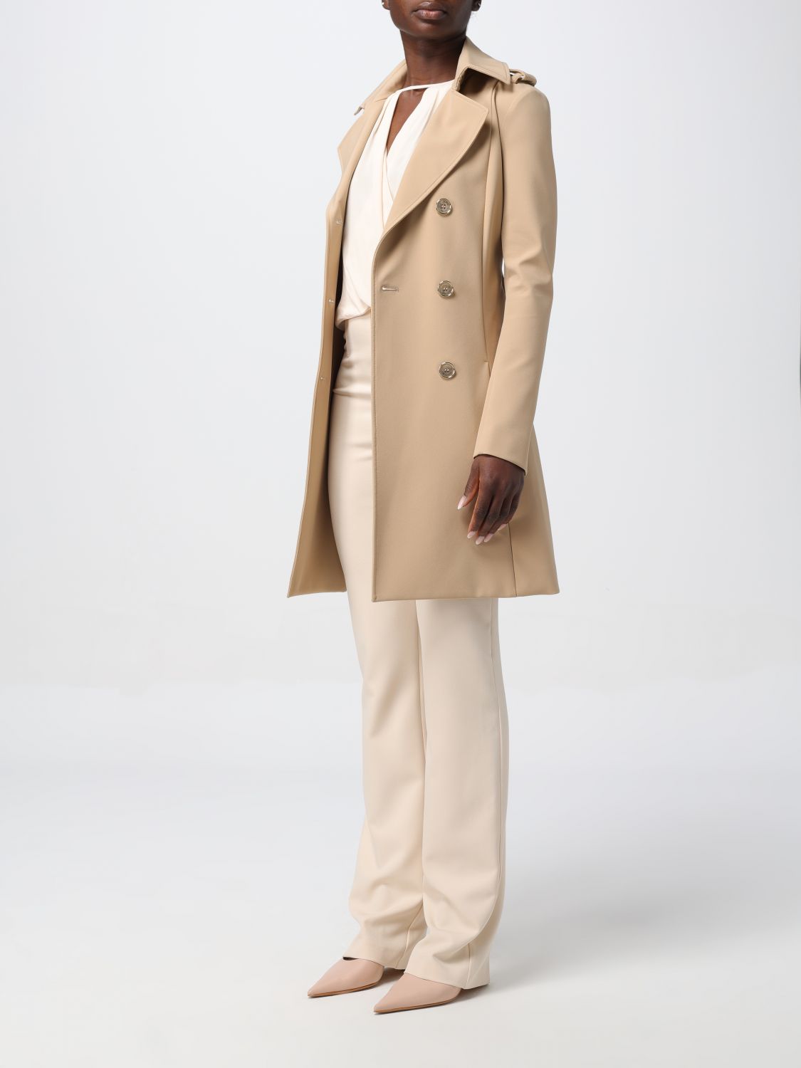 Coat Woman color Beige