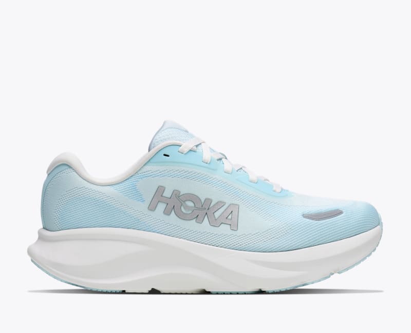 HOKA Women's Rincon 5 Shoes in Glimmering Blue/Silver