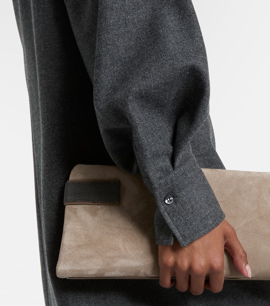 Wool and cashmere minidress