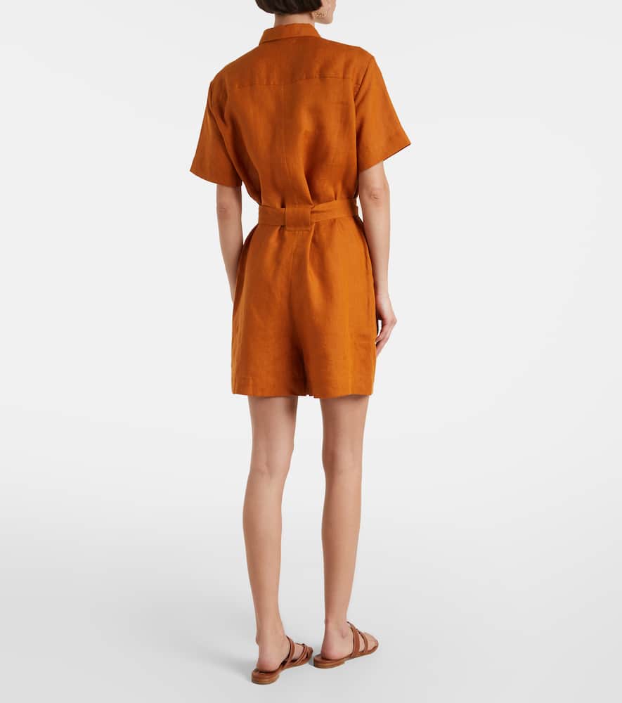 Genereux linen romper