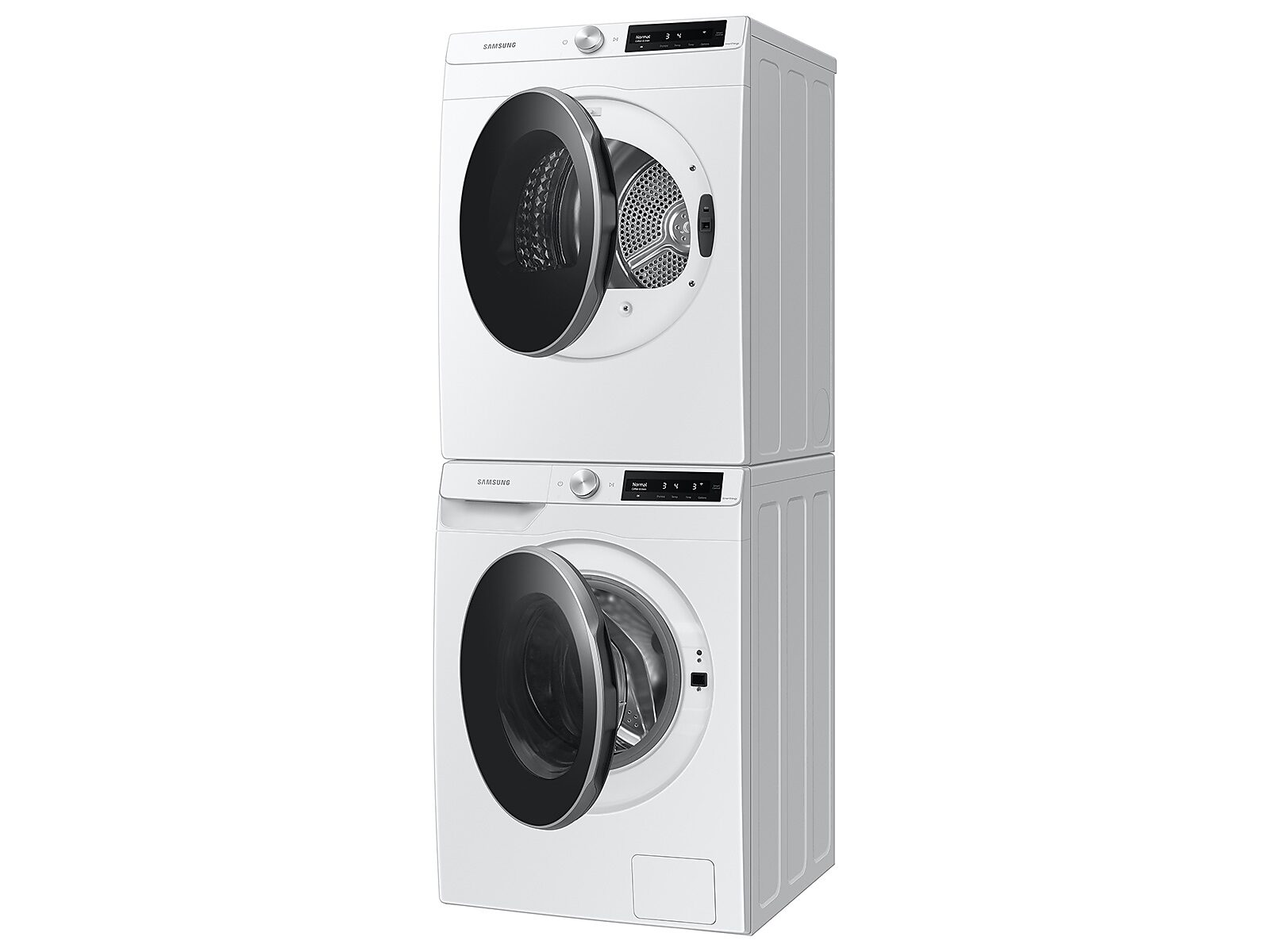 2.5 cu. ft. Compact Front Load Washer with AI Smart Dial and Super Speed Wash in White(WW25B6900AW/A2)