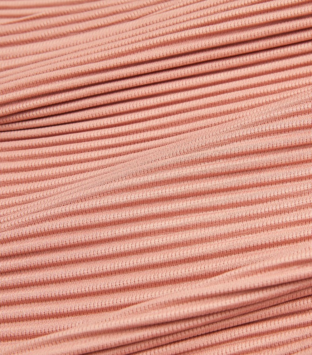 Pleated Wide-Leg Trousers