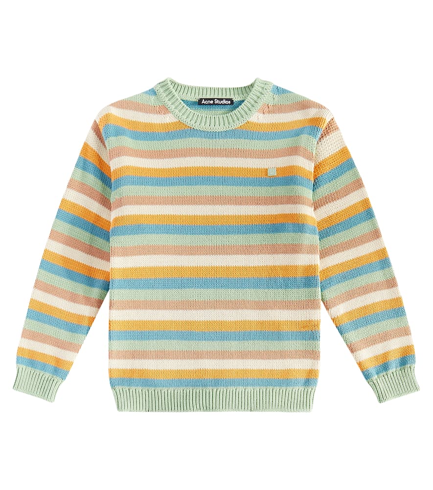 Acne Studios Kids Striped cotton sweater