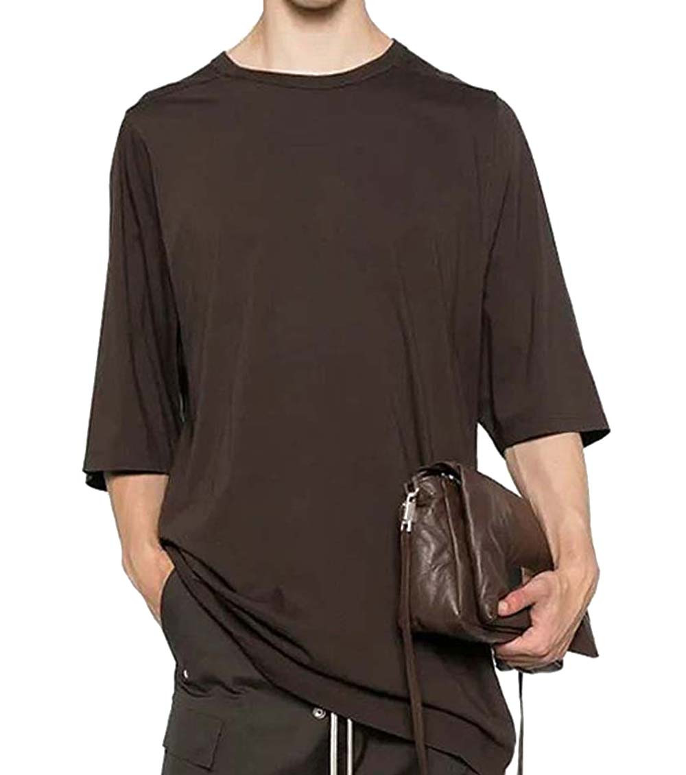 Rick Owens - oversized round neck short sleeve t-shirt