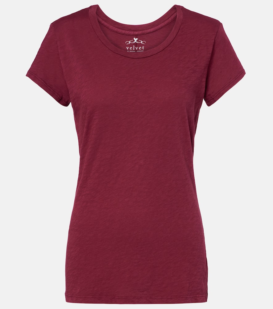 Odelia cotton jersey T-shirt