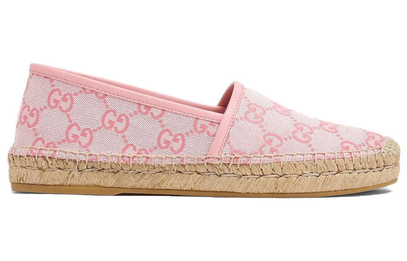 (WMNS) GG Monogram Espadrilles 'Soft Pink'