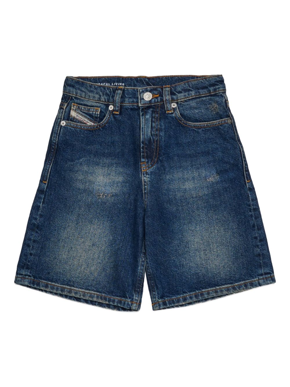 Diesel Kids D-Argjx denim shorts - Blue