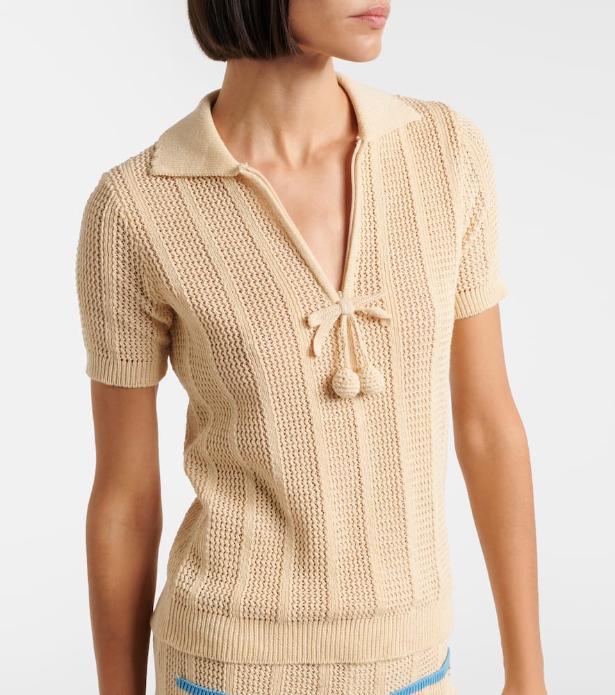 Cotton polo shirt