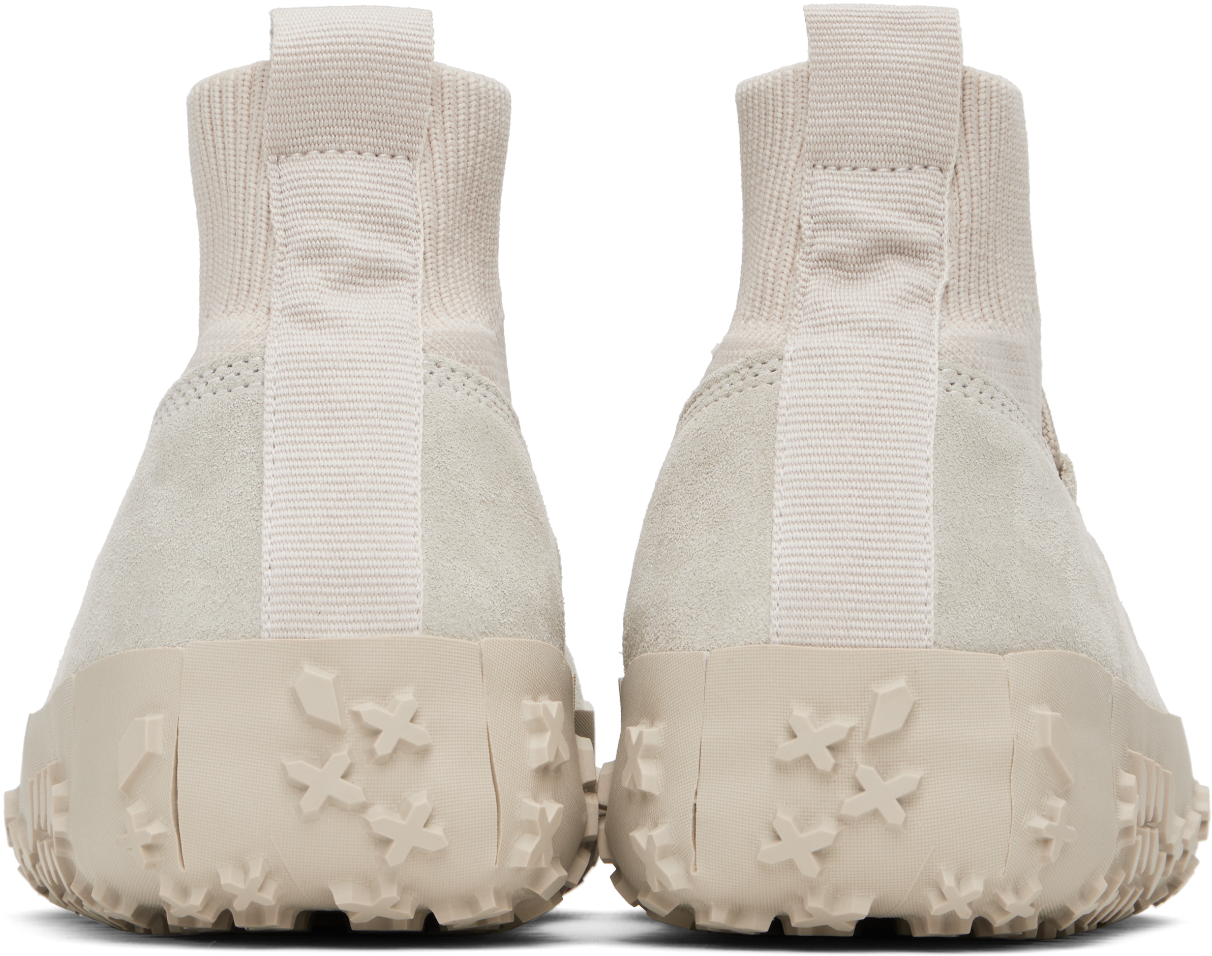 LEMAIRE Gray Vibram Wrap On Sneakers