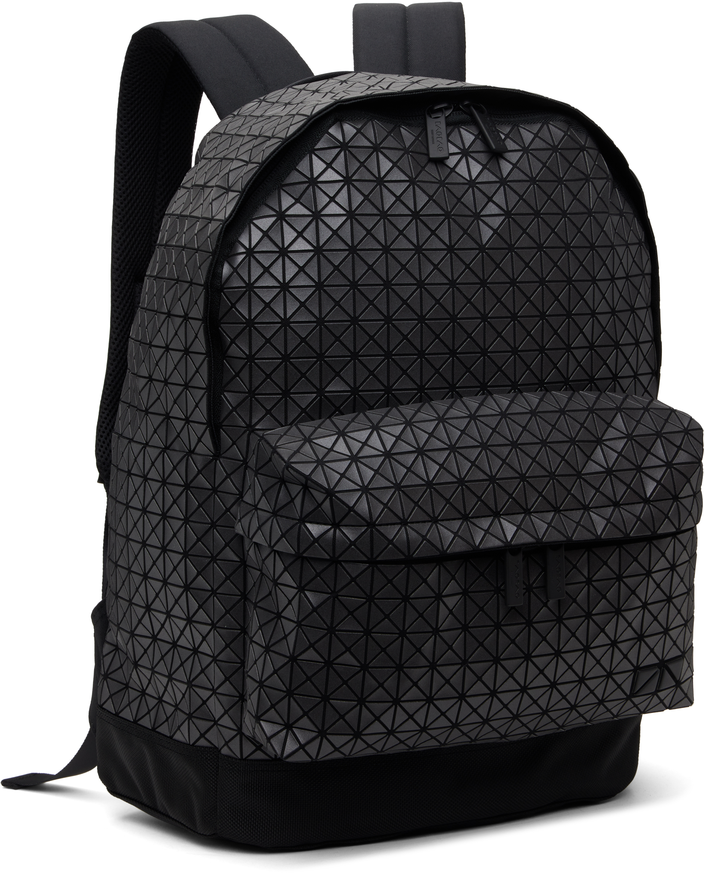 BAO BAO ISSEY MIYAKE Gunmetal Daypack Backpack