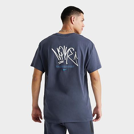 Men's Sportswear Short-Sleeve Graphic T-Shirt in Thunder Blue