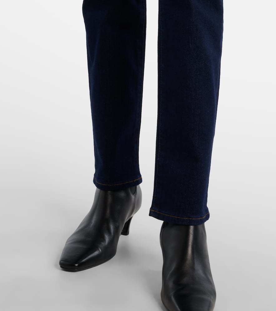 Pencil high-rise slim jeans