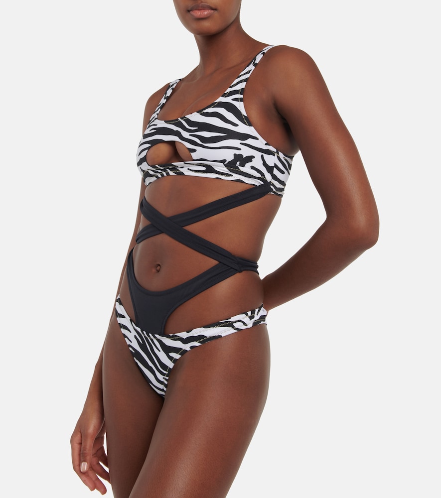 Theresa animal print swimsuit
