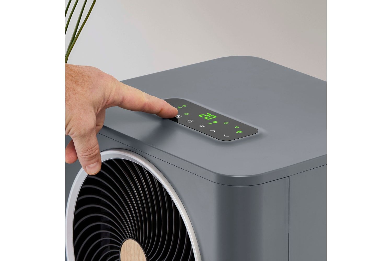 Swan Portable 9000 Btu 1 Air Conditioner In Grey