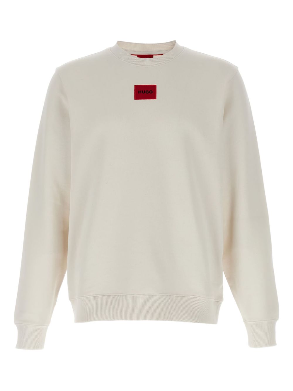 Logo-patch sweatshirt - Neutrals