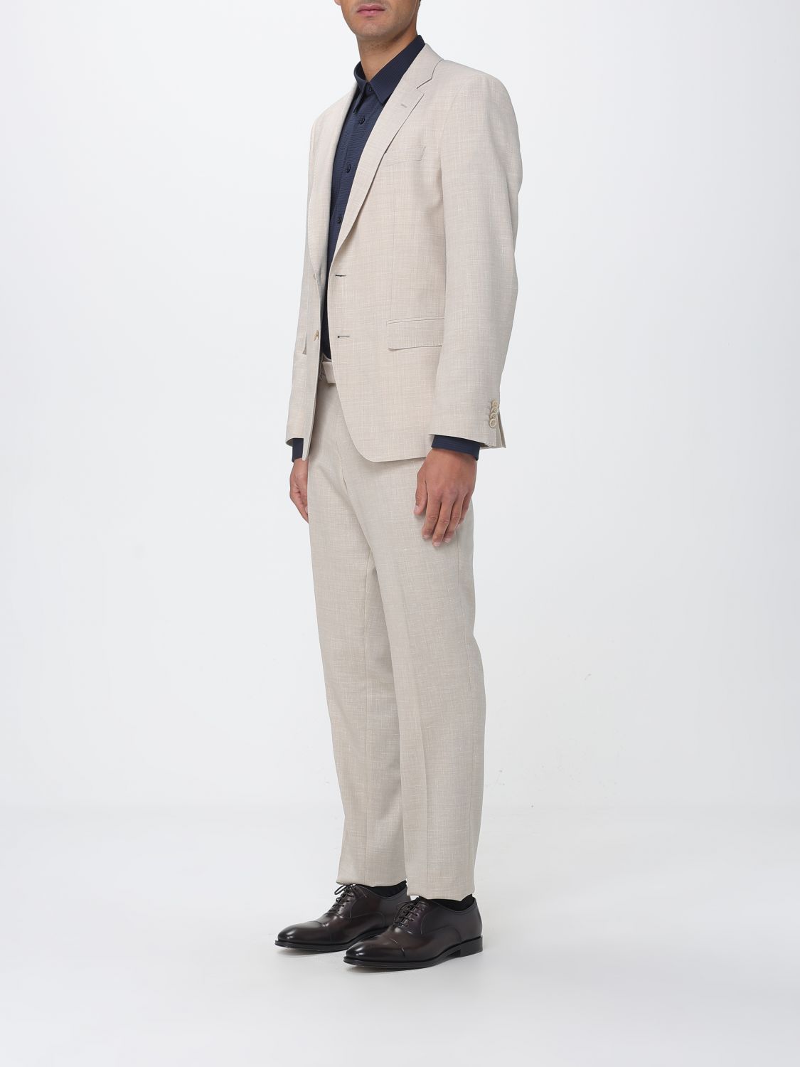 Suit Men color Beige