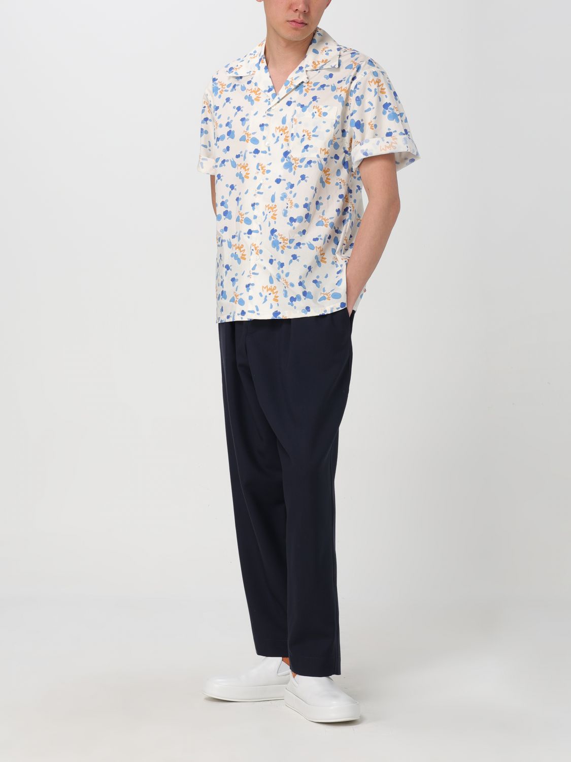 Pants Men color Black