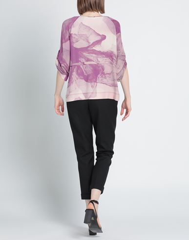 Woman Top Lilac Size 6 Silk