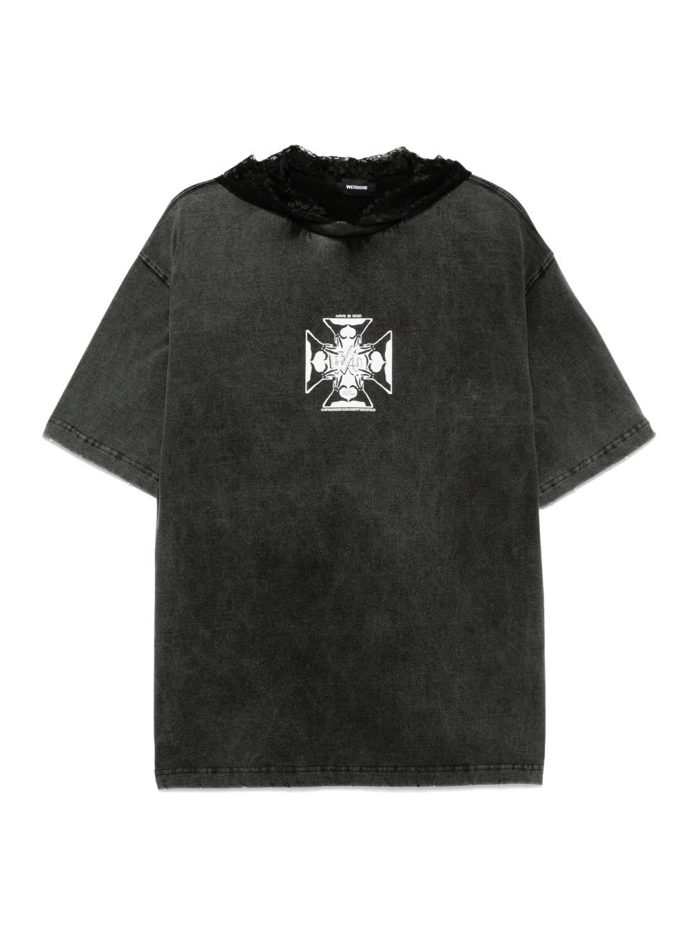 We11done cotton T-shirt - Black