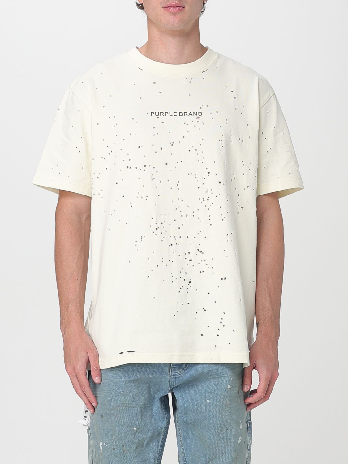 T-Shirt Men color Yellow