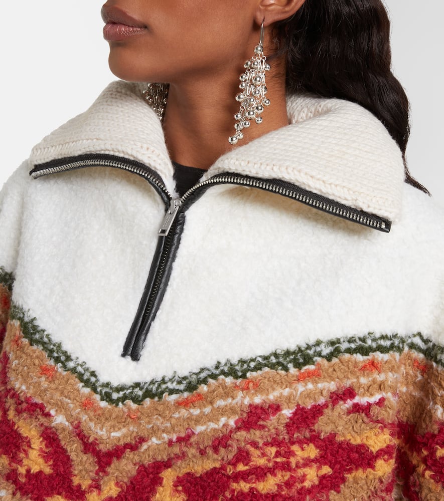 Marner fleece zip-up sweater