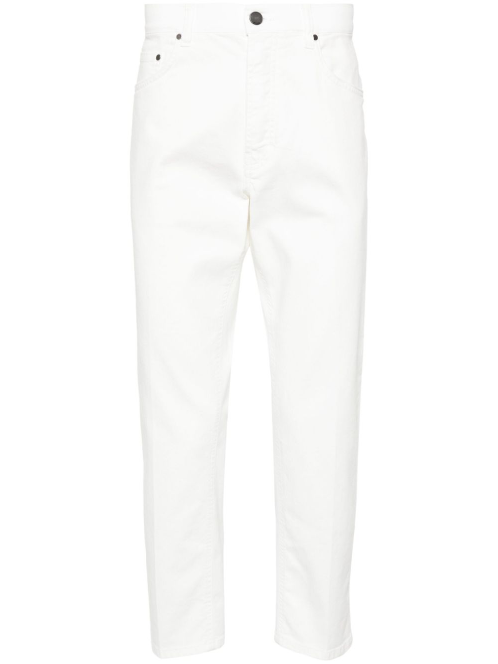 Tapered-leg jeans - White
