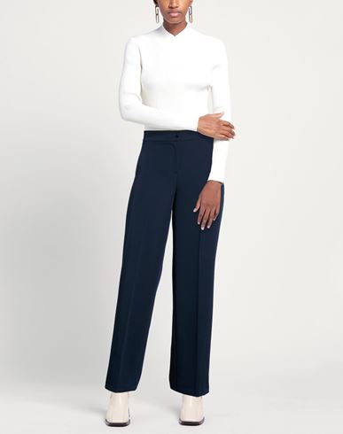 Helmur Woman Pants Navy Size 6 Polyester, Elastane