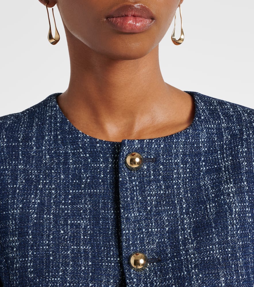 Cotton tweed jacket