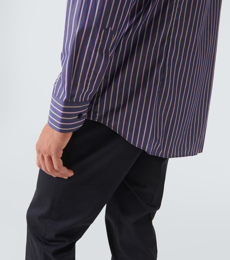 Striped cotton shirt