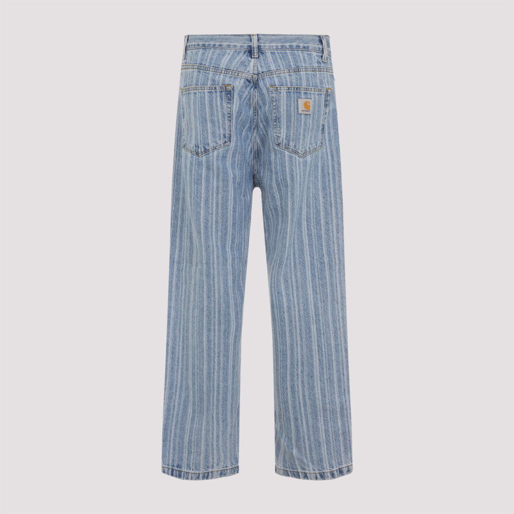 Light Blue Straight Leg Jeans