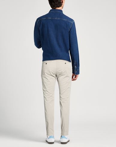 Roÿ Roger's Man Pants Light grey Size 33 Cotton, Elastane