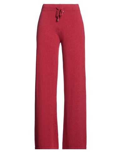 Woman Pants Brick Size S Cashmere