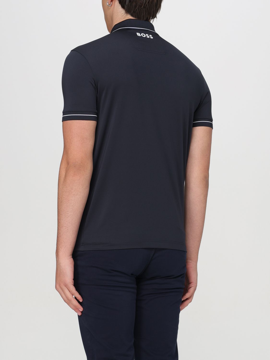 Polo Shirt Men color Blue