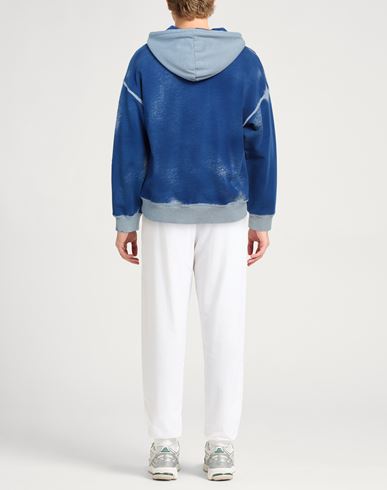 Dondup Man Sweatshirt Blue Size L Cotton, Elastane