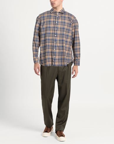 Man Shirt Sand Size 16 Cotton