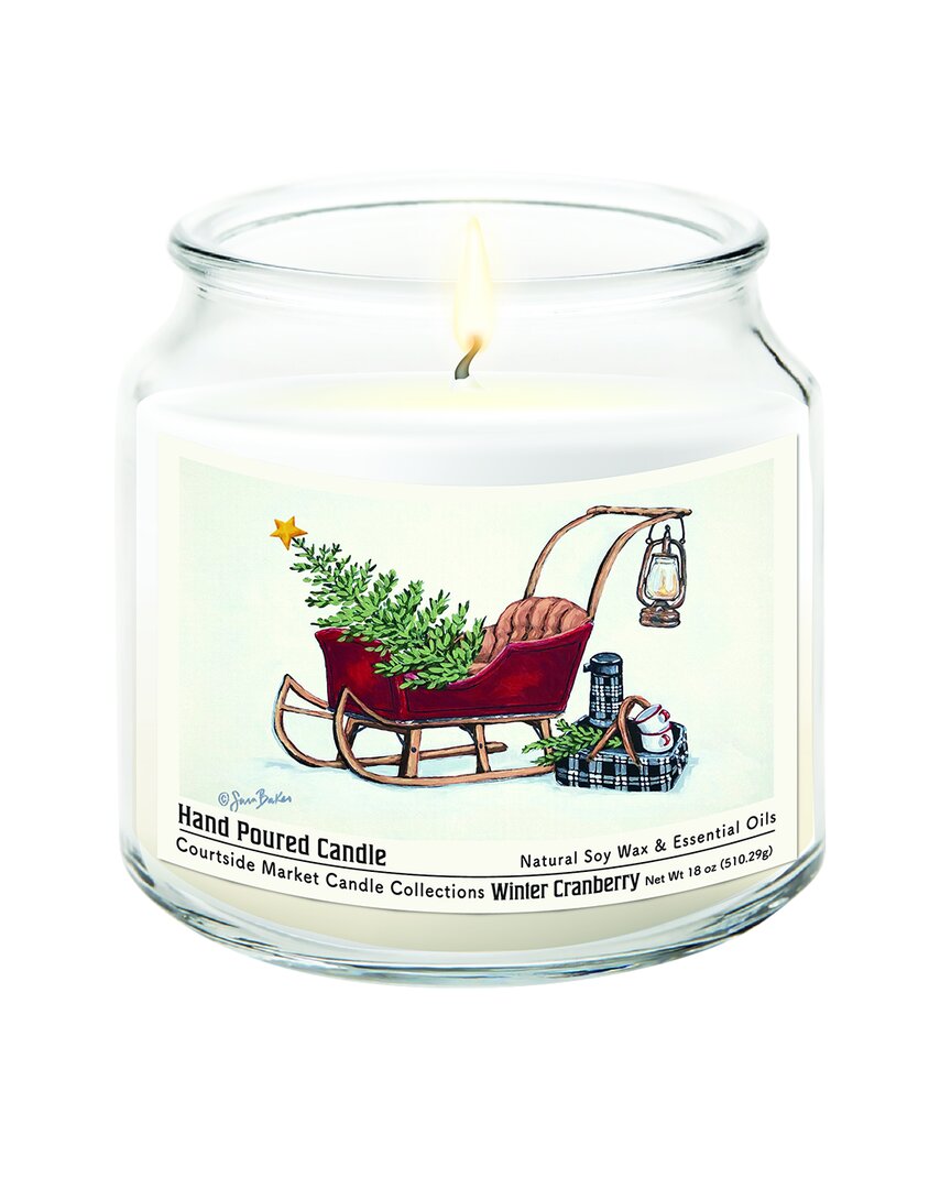 Santa'S Sleigh Candle