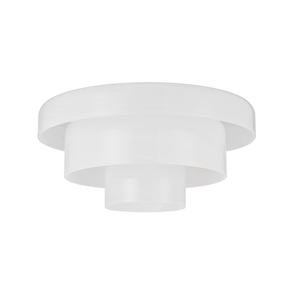 Aged Brass Flush Mount from the Port richmond Collection